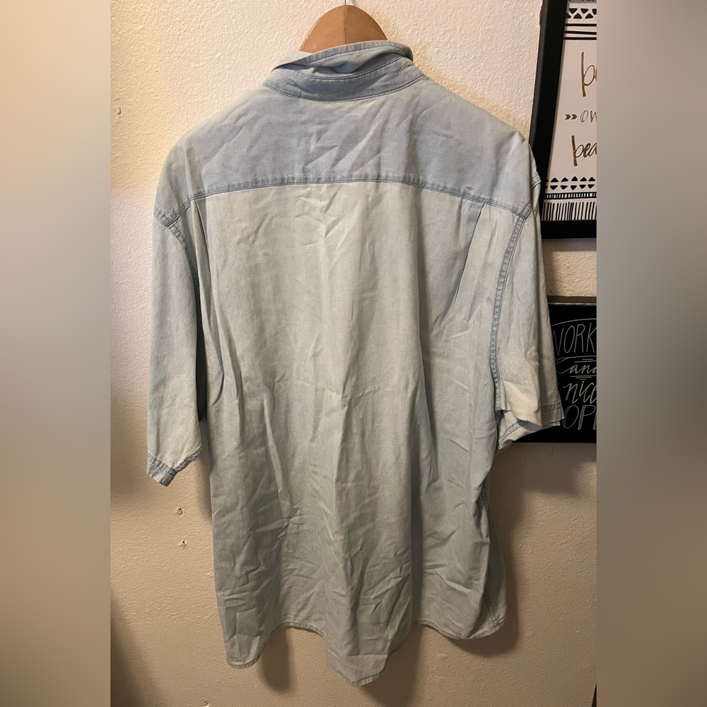 X-Large Vintage denim button up shirt - Picture 5 of 5
